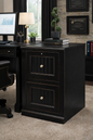 Poplar 2 Drawer File Cabinet – Solid Wood Lateral File Cabinet for Home Office (Made in USA)