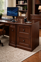 Poplar 2 Drawer File Cabinet – Solid Wood Lateral File Cabinet for Home Office (Made in USA)