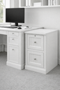 Poplar 2 Drawer File Cabinet – Solid Wood Lateral File Cabinet for Home Office (Made in USA)