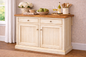 Poplar Kitchen Island with Flip-Up Top – Solid Wood Kitchen Storage & Prep Station (Made in USA)