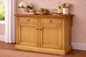 Poplar Kitchen Island with Flip-Up Top – Solid Wood Kitchen Storage & Prep Station (Made in USA)