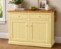 Poplar Kitchen Island with Flip-Up Top – Solid Wood Kitchen Storage & Prep Station (Made in USA)