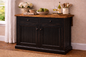 Poplar Kitchen Island with Flip-Up Top – Solid Wood Kitchen Storage & Prep Station (Made in USA)